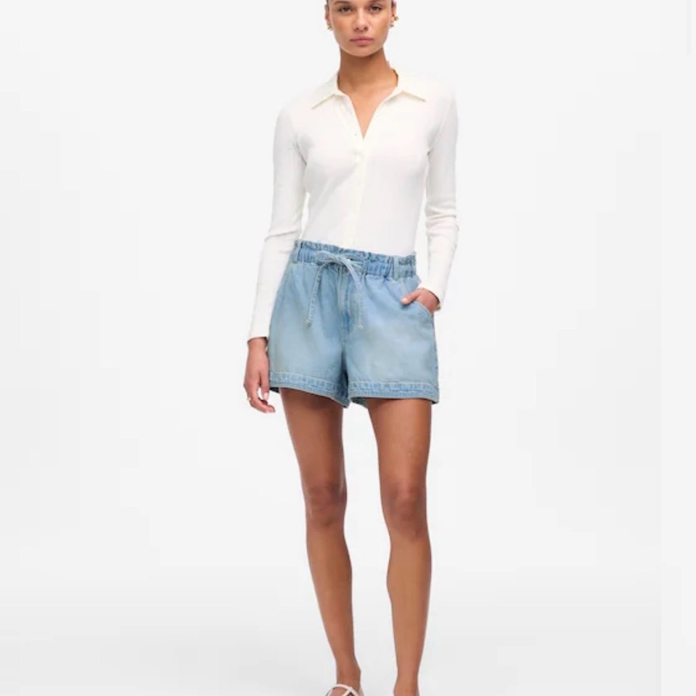 Madewell Light Blue Jean Shorts